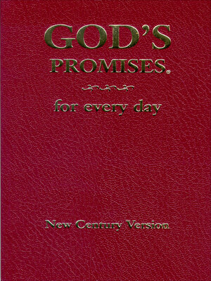 cover image of God's Promises for Every Day